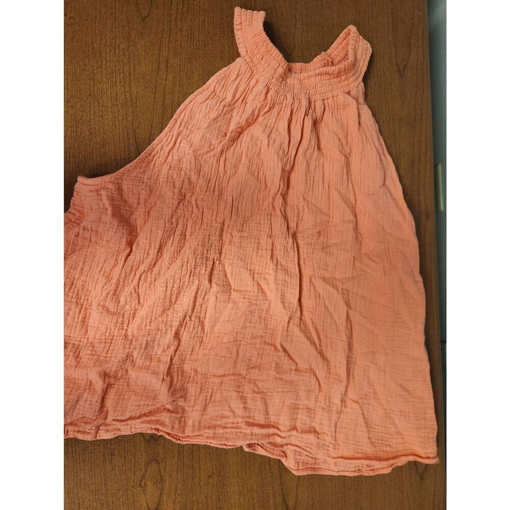Time and tru 3x (22) coral halter top (R)
